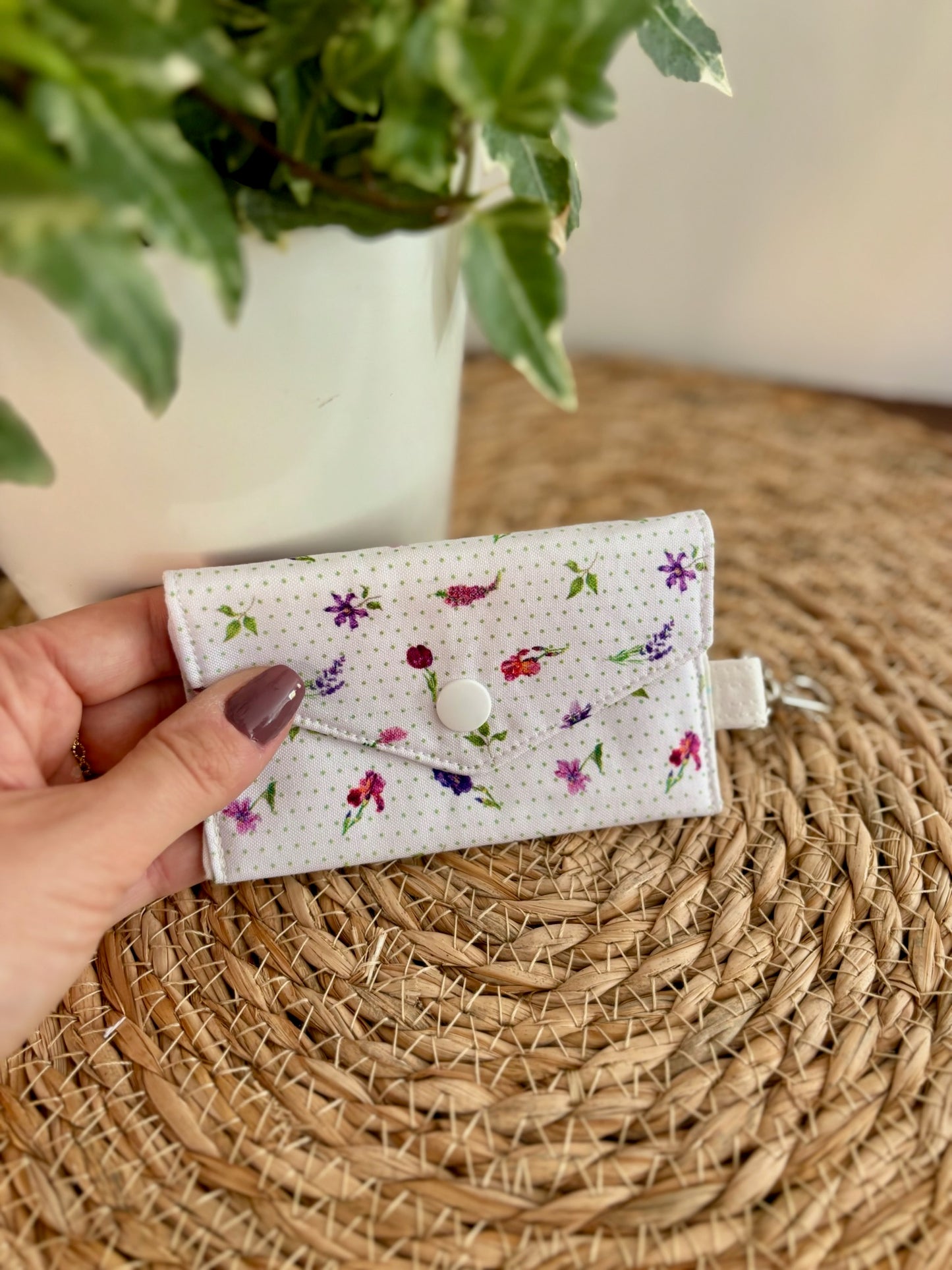 Mini-pochette à accrocher