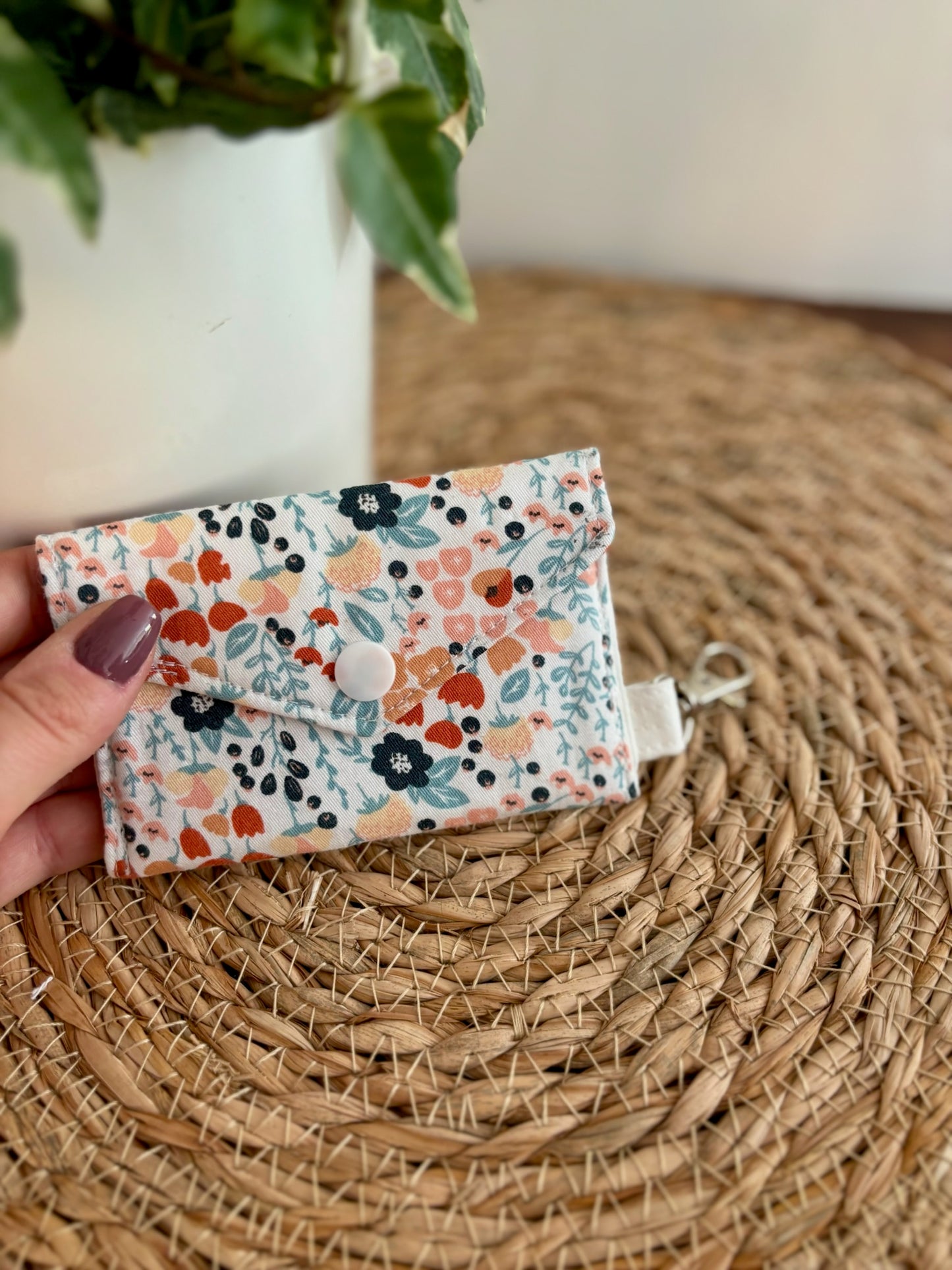 Mini-pochette à accrocher