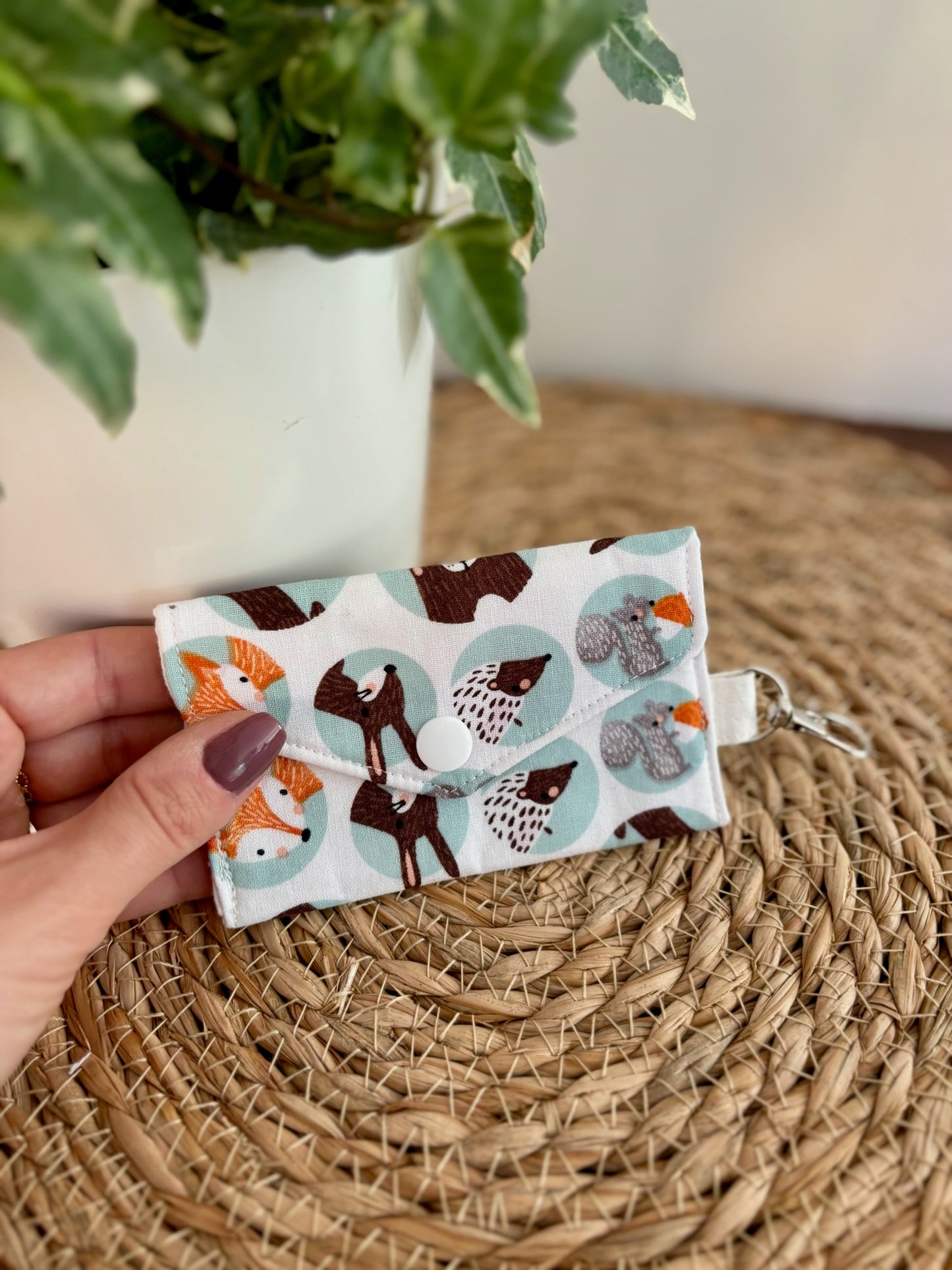Mini-pochette à accrocher