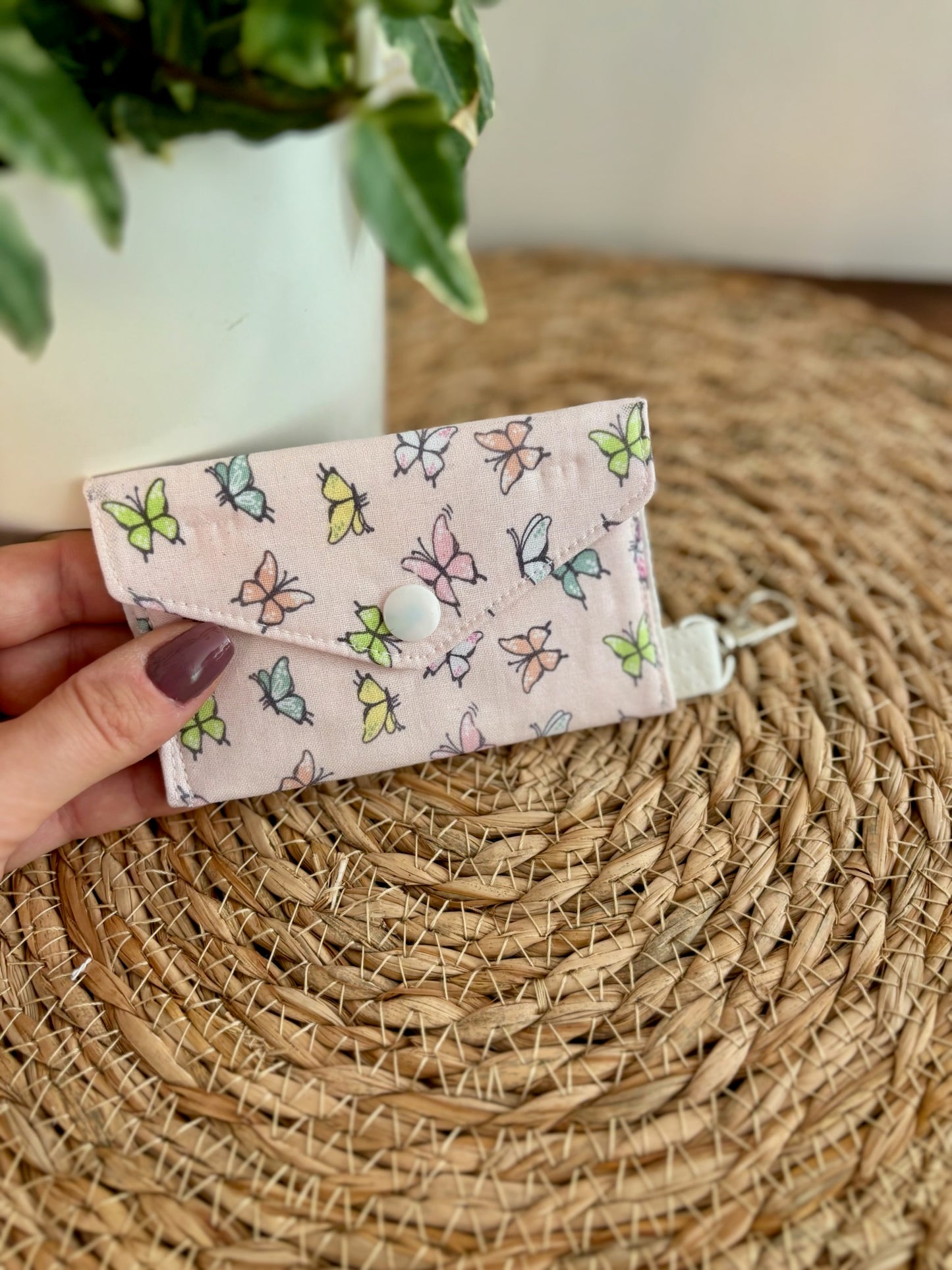 Mini-pochette à accrocher
