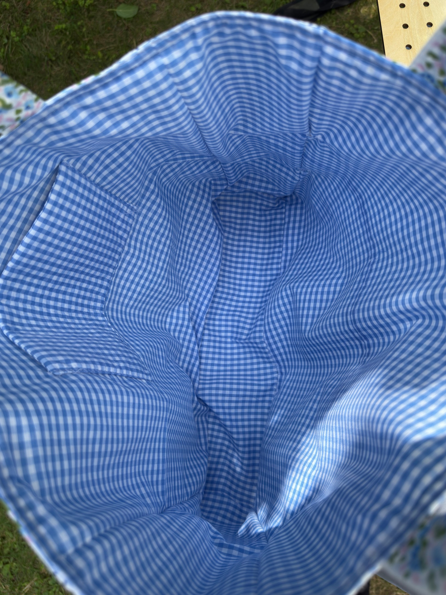 Sac fourre-tout en tissu recyclé
