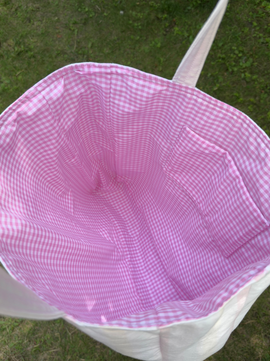 Sac fourre-tout en tissu recyclé